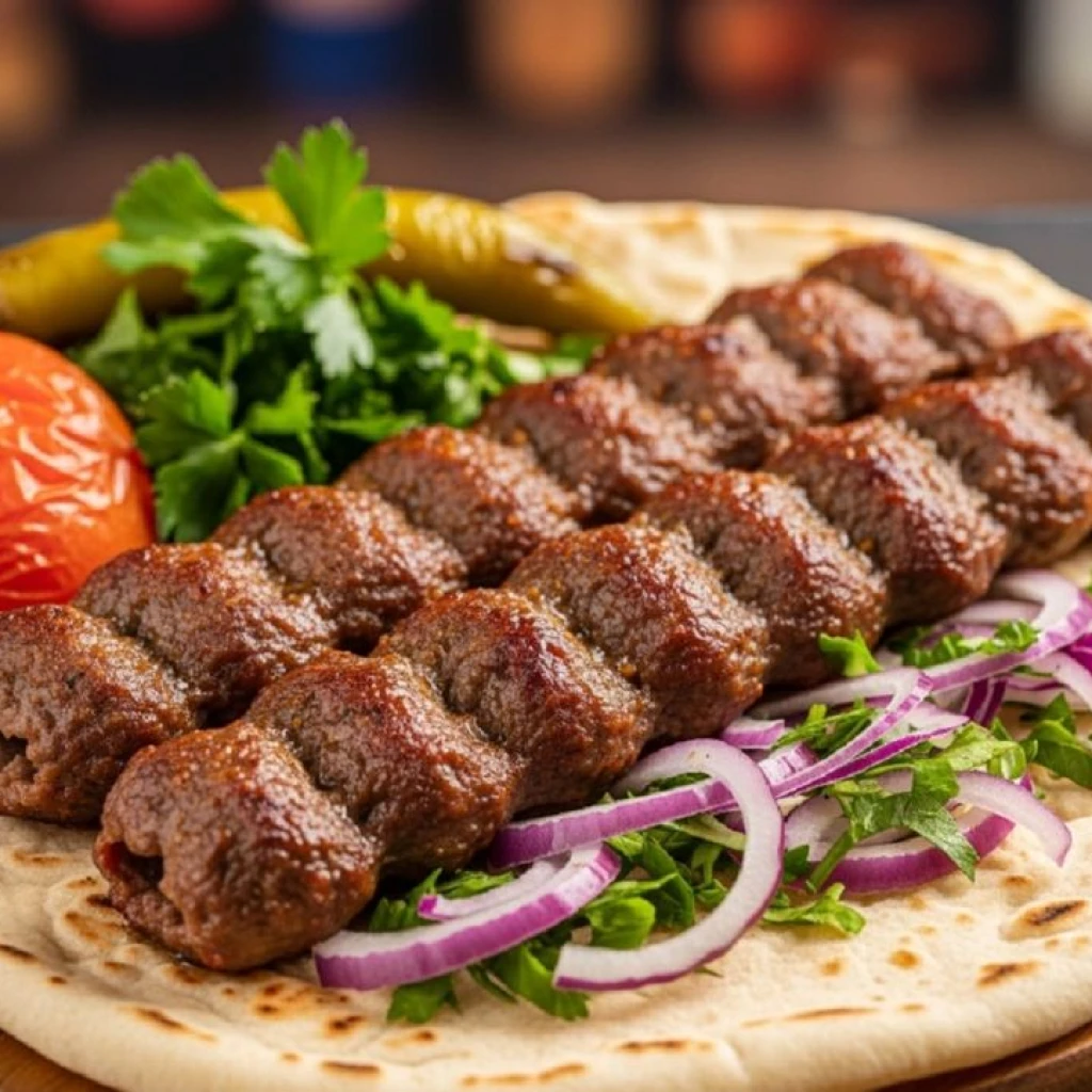 كباب حلبي (4 أسياخ)